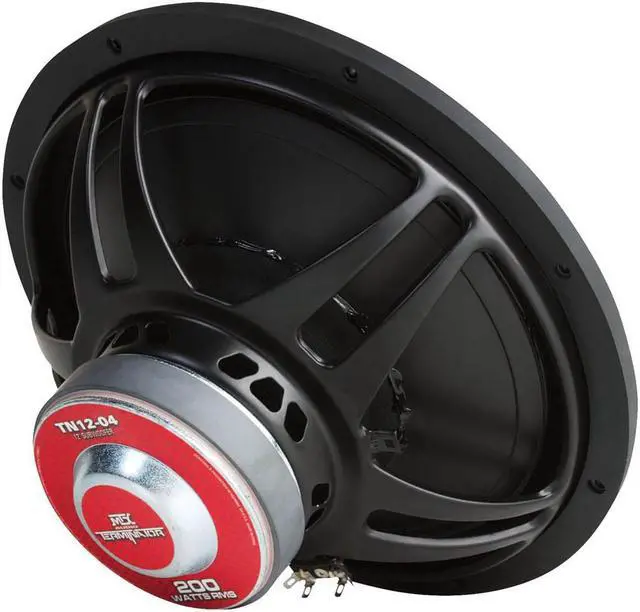 Alt view image 8 of 10 - MTX TN12-04 12'' Single 4Ω Round Subwoofer