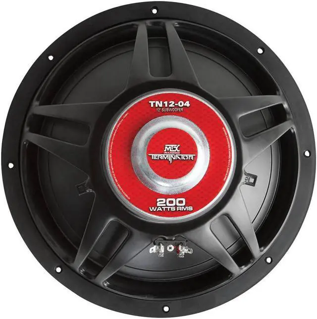 Alt view image 9 of 10 - MTX TN12-04 12'' Single 4Ω Round Subwoofer