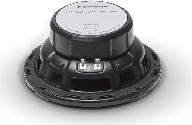 Alt view image 4 of 7 - Rockford Fosgate Power T1650 150W Max 6.5" 2 Way Full Range Car Speakers, Pair