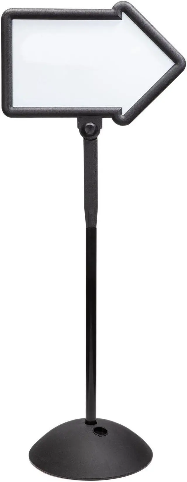 Alt view image 11 of 20 - Safco Double-Sided Arrow Sign Dry Erase Magnetic Steel 25 1/2 x 17 3/4 Black