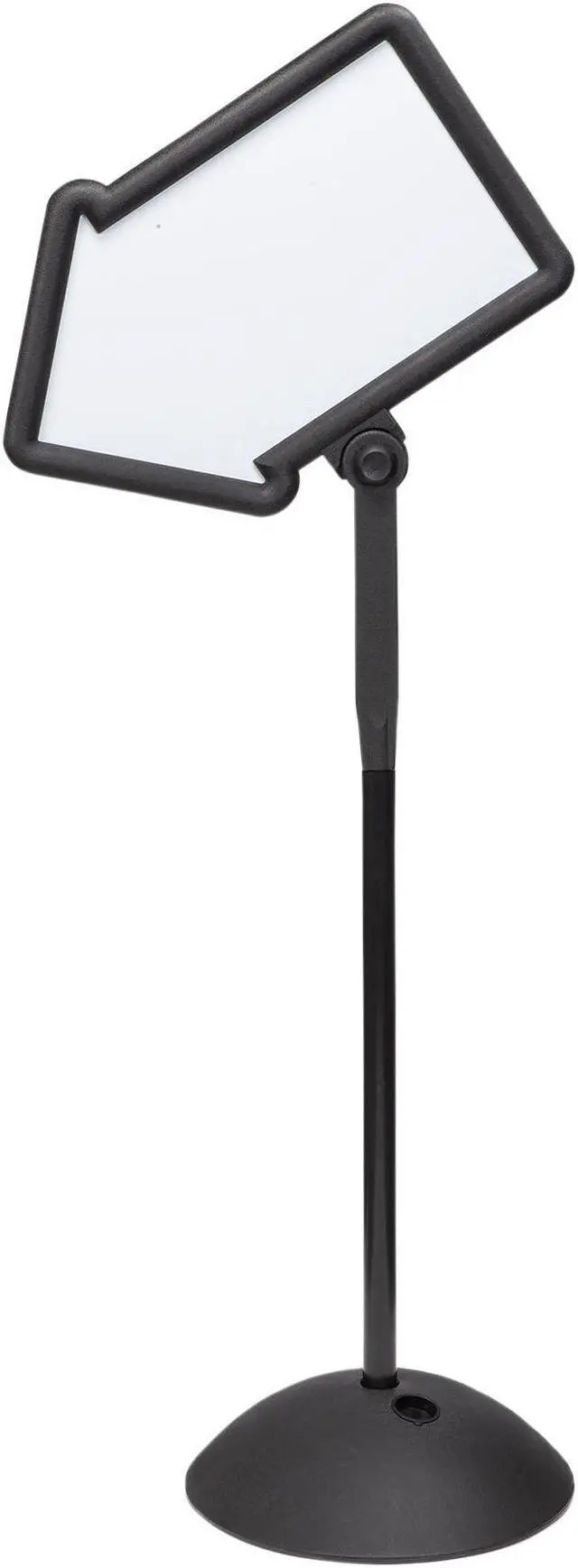 Alt view image 13 of 20 - Safco Double-Sided Arrow Sign Dry Erase Magnetic Steel 25 1/2 x 17 3/4 Black