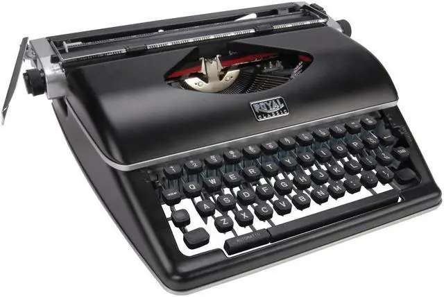 Alt view image 2 of 14 - Royal Classic RETRO Style Manual Typewriter 79104P
