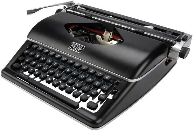 Alt view image 3 of 14 - Royal Classic RETRO Style Manual Typewriter 79104P