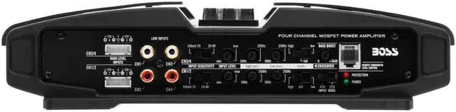 Alt view image 6 of 11 - Boss Audio PF2600 2600W 4 Channel Car Audio Amplifier Power LED Amp+Remote