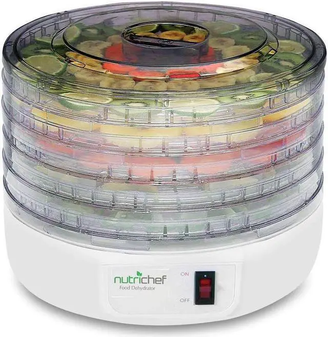 Alt view image 7 of 12 - PYLE HOME PKFD12 Nutrichef Electric Countertop Food Dehydrator/Food Preserver