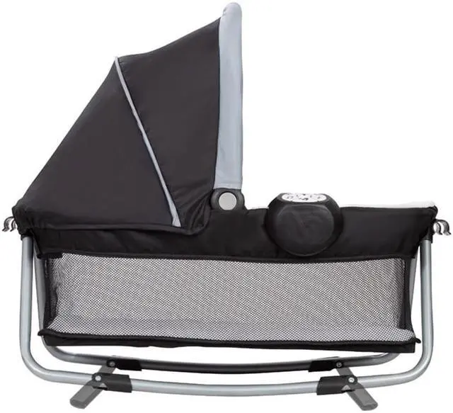 Alt view image 4 of 8 - Baby Trend Retreat Portable Nursery Center w/ Bassinet & Changing Table, Purple