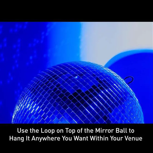 Alt view image 9 of 11 - Eliminator Lighting EM12 Mirror Ball (12 EM-12)