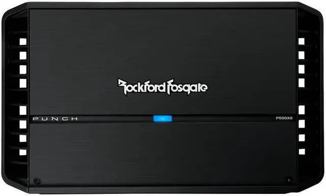 Alt view image 2 of 15 - Rockford Fosgate P500X2 500W 2 Channel Car Amplifier A/B Power Audio Amp