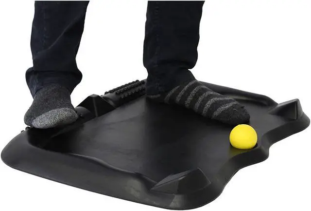 Alt view image 4 of 11 - Rocelco Topographical Energizing Supportive Floor Mat for Standing Desk Users