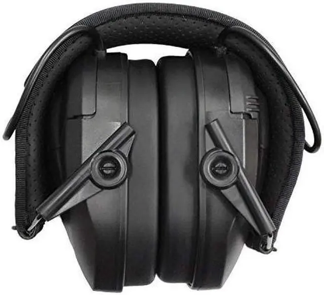 Alt view image 10 of 11 - Walker's Razor Patriot Electronic Earmuffs (NRR 23dB) Flat Dark Earth