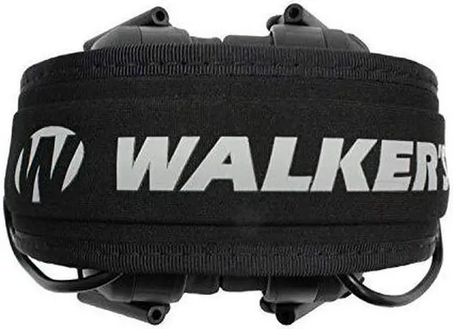 Alt view image 5 of 7 - Walker's Razor Slim Shooter Teal Electronic Folding Hearing Protection Earmuffs