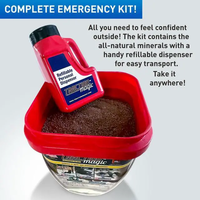 Alt view image 9 of 16 - Traction Magic Snow & Ice Melter 15 Lbs, From the Makers of Safe Paw