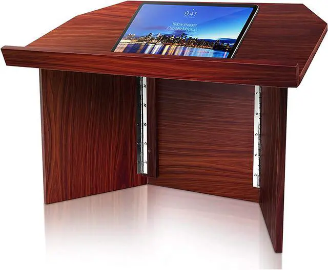 Alt view image 5 of 12 - Pyle Home(R) PLCTND41 Portable Tabletop Lectern Podium