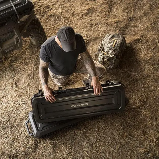 Alt view image 5 of 6 - PLANO MOLDING PLA11842 Gun Case,Single,Black,44" L,17" W