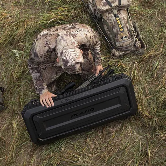 Alt view image 6 of 6 - PLANO MOLDING PLA11842 Gun Case,Single,Black,44" L,17" W
