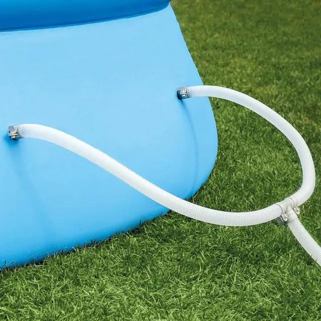 Alt view image 9 of 11 - Intex 28131EH 12ft x 30in Easy Set Up Inflatable Swimming Pool with Filter Pump