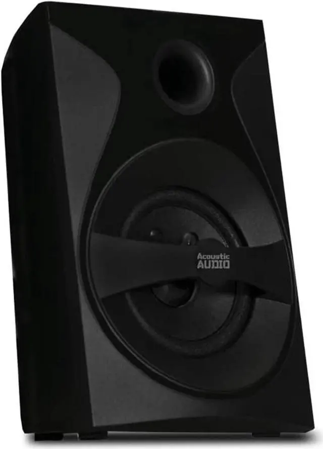 Alt view image 6 of 15 - Acoustic Audio by Goldwood AA5400 6 Piece Surround Sound System Set Home Theater