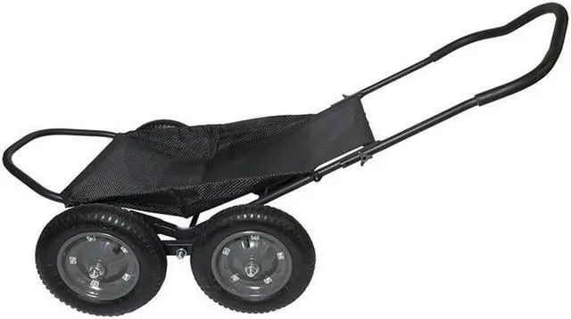 Main image of Hawk Crawler 500 Lb. Capacity Foldable Multi Use Deer Game Recovery Cart, Black