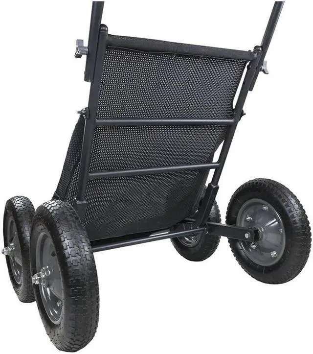 Alt view image 2 of 15 - Hawk Crawler 500 Lb. Capacity Foldable Multi Use Deer Game Recovery Cart, Black