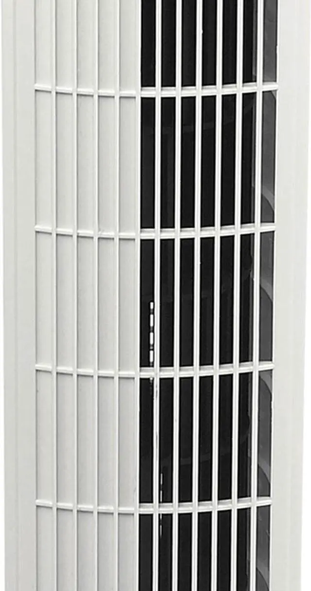 Alt view image 3 of 10 - Brentwood F-30TW 3 Speed 30 Inch Oscillating Silent Operating Tower Fan, White