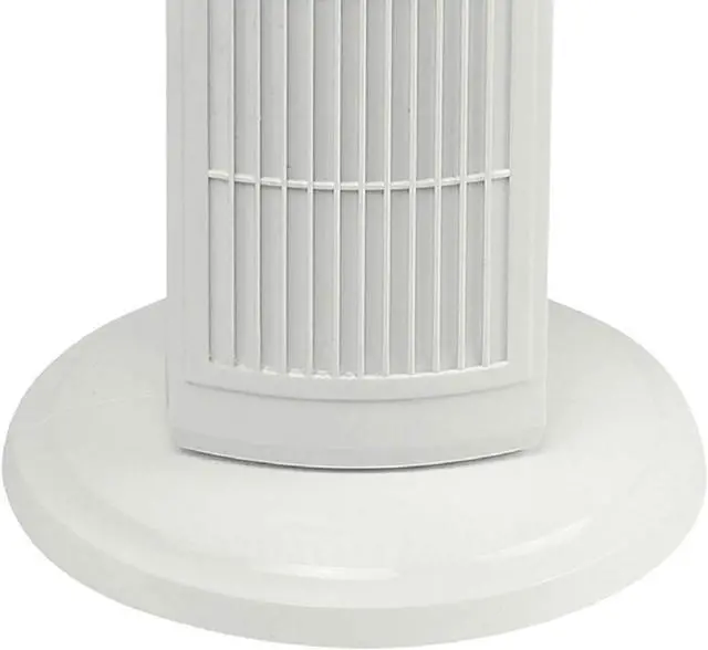 Alt view image 4 of 10 - Brentwood F-30TW 3 Speed 30 Inch Oscillating Silent Operating Tower Fan, White