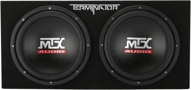 Alt view image 11 of 14 - MTX TNP212DV 12-Inch 2000-Watt Dual Loaded Subwoofer Enclosure with Amplifier