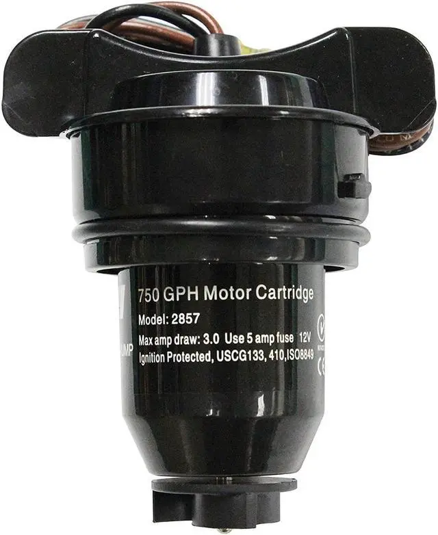 Alt view image 5 of 8 - JOHNSON PUMP 750 GPH MOTOR CARTRIDGE ONLY