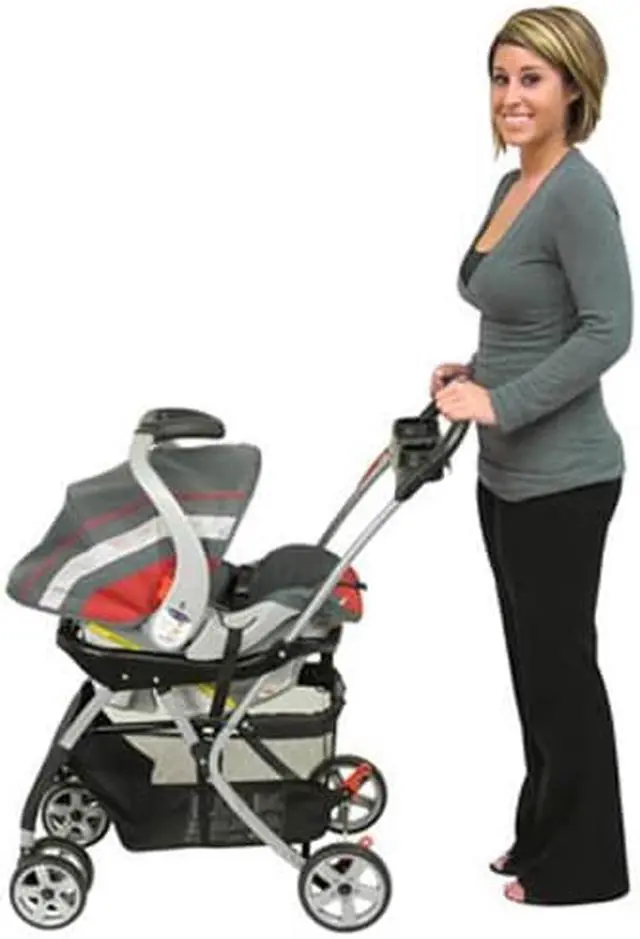 Alt view image 9 of 10 - Baby Trend Snap-N-Go® EX Universal Infant Car Seat Carrier Stroller