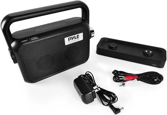 Alt view image 13 of 20 - Pyle Wireless TV Speaker | Portable TV Soundbox | TV Audio Hearing Assistance