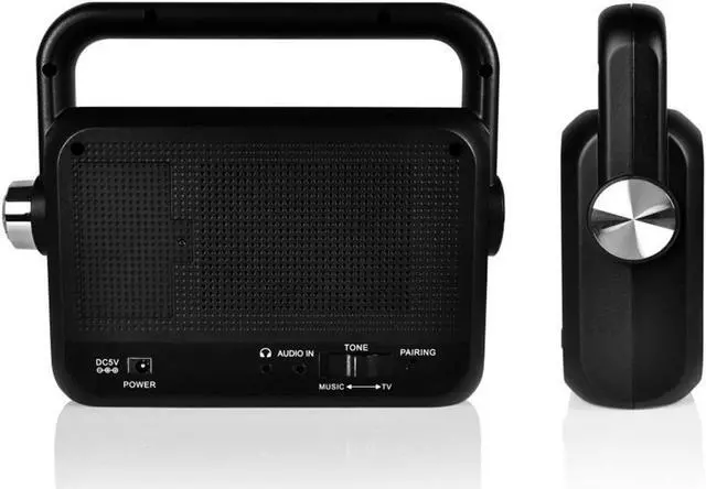 Alt view image 14 of 20 - Pyle Wireless TV Speaker | Portable TV Soundbox | TV Audio Hearing Assistance