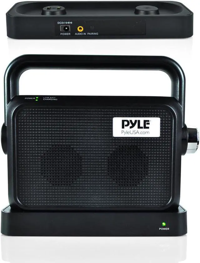 Alt view image 18 of 20 - Pyle Wireless TV Speaker | Portable TV Soundbox | TV Audio Hearing Assistance