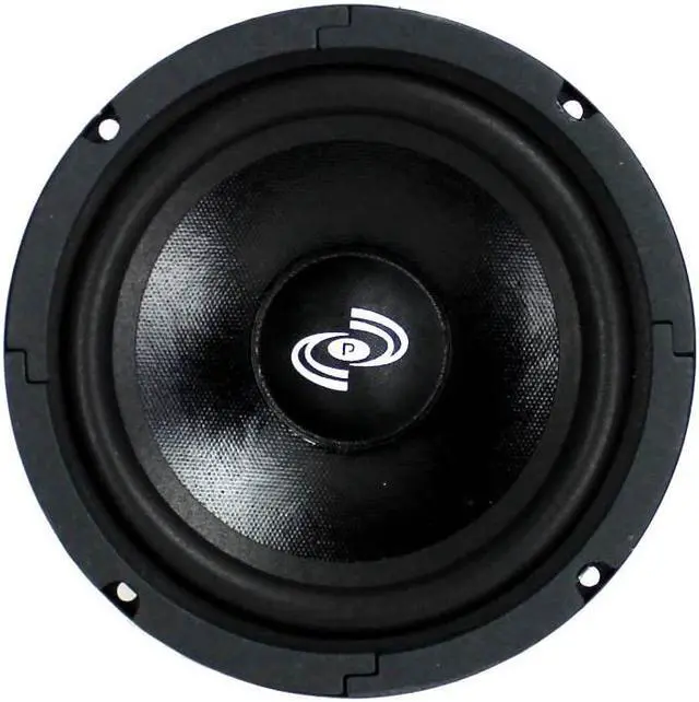 Alt view image 2 of 9 - Pyle PDMR6 6.5" 300W 8 Ohm Car Mid Bass MidRange Woofer Audio Speaker, Black