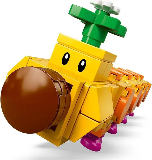 Alt view image 4 of 12 - LEGO 71383 Super Mario Wigglers Poison Swamp 374 Piece Block Expansion Set