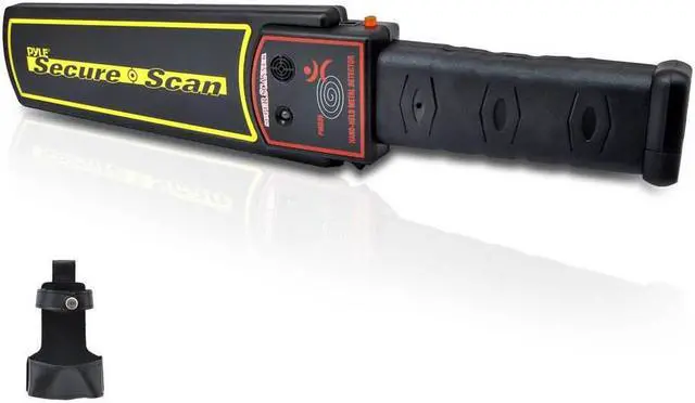 Alt view image 5 of 10 - Pyle Pro PMD38 Secure Scan Handheld Metal Detector Wand Security Scanner