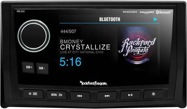 Main image of Rockford Fosgate PMX-8DH Punch Marine Full Function Wired 5" Display Controller