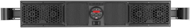 Alt view image 2 of 4 - MTX MUDSYS46 Mud Series Bluetooth 4 Speaker Overhead UTV Audio Sound Bar System