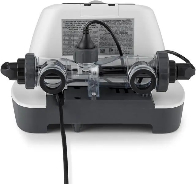 Alt view image 11 of 15 - Intex Krystal Clear Saltwater System for Above-Ground Pools up to 15,000 Gallons