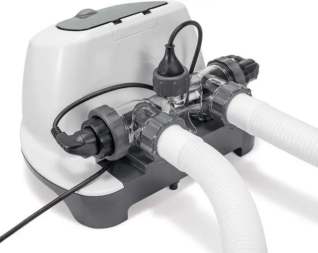 Alt view image 14 of 15 - Intex Krystal Clear Saltwater System for Above-Ground Pools up to 15,000 Gallons