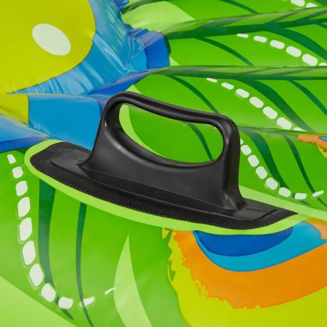 Alt view image 4 of 7 - Intex Giant Inflatable Colorful Peacock Island Ride On Swimming Pool Float Raft