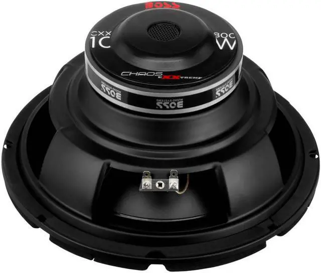 Alt view image 2 of 6 - Boss Audio CXX10 Chaos Exxtreme 10" 800 Watt Single Car Audio Subwoofer Speaker