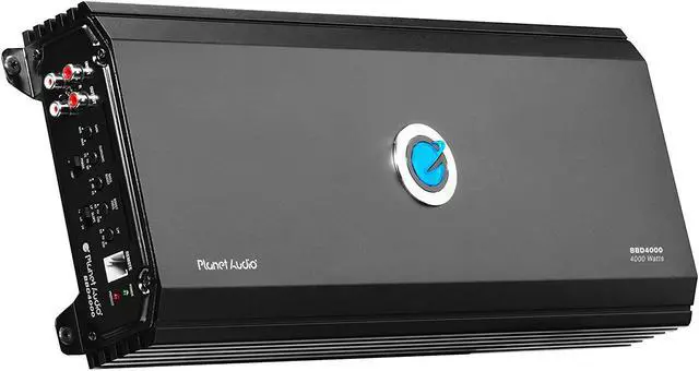 Alt view image 9 of 15 - PLANET AUDIO BBD4000.1 Big Bang 4,000W Class D Mono Block Amp