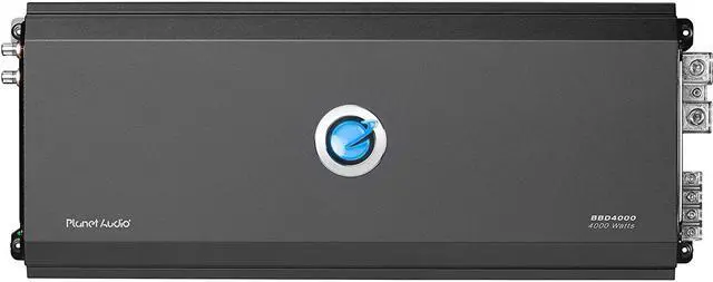 Alt view image 8 of 15 - PLANET AUDIO BBD4000.1 Big Bang 4,000W Class D Mono Block Amp
