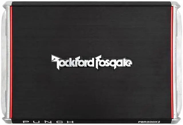 Alt view image 3 of 16 - Rockford Fosgate PBR300X2 300 Watt 2-Channel Amplifier for Compact Sub Systems