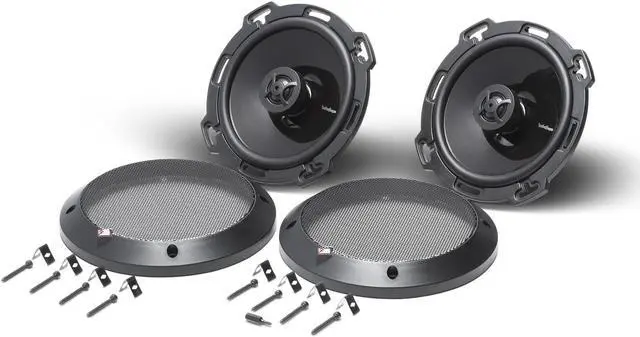 Alt view image 6 of 6 - Rockford Fosgate Punch P16 6" 80W 4-Ohm 2 Way Full Range Car Speakers, Pair
