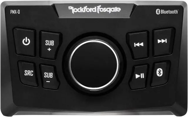 Alt view image 5 of 20 - Rockford Fosgate PMX-0 Punch Marine Motorcycle ATV Boat Digital Media Receiver