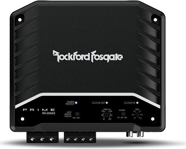 Main image of Rockford Fosgate R2-200X2 Prime 200 Watt Full Range Class D Mono Amplifier
