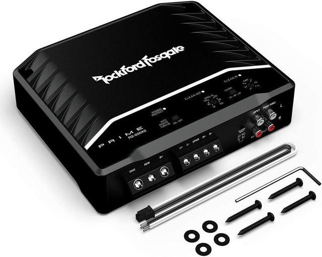 Alt view image 4 of 11 - Rockford Fosgate R2-200X2 Prime 200 Watt Full Range Class D Mono Amplifier