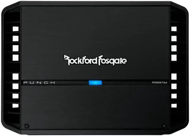 Alt view image 2 of 9 - Rockford Fosgate P500X1BD 500W Car Mono BD Audio Amplifier Power Amp Stereo