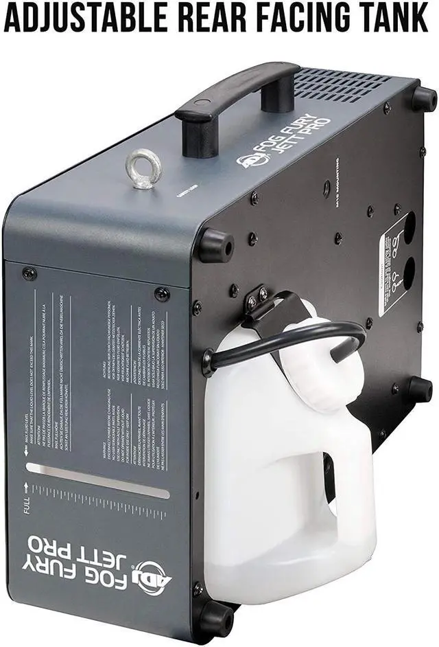 Alt view image 4 of 8 - ADJ Products Fog Fury Jett Pro Multi Positional Smoke and LED Lights Machine