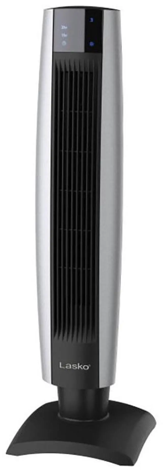 Alt view image 8 of 19 - Lasko Oscillating Tower Fan with Remote Control, 2711, Black